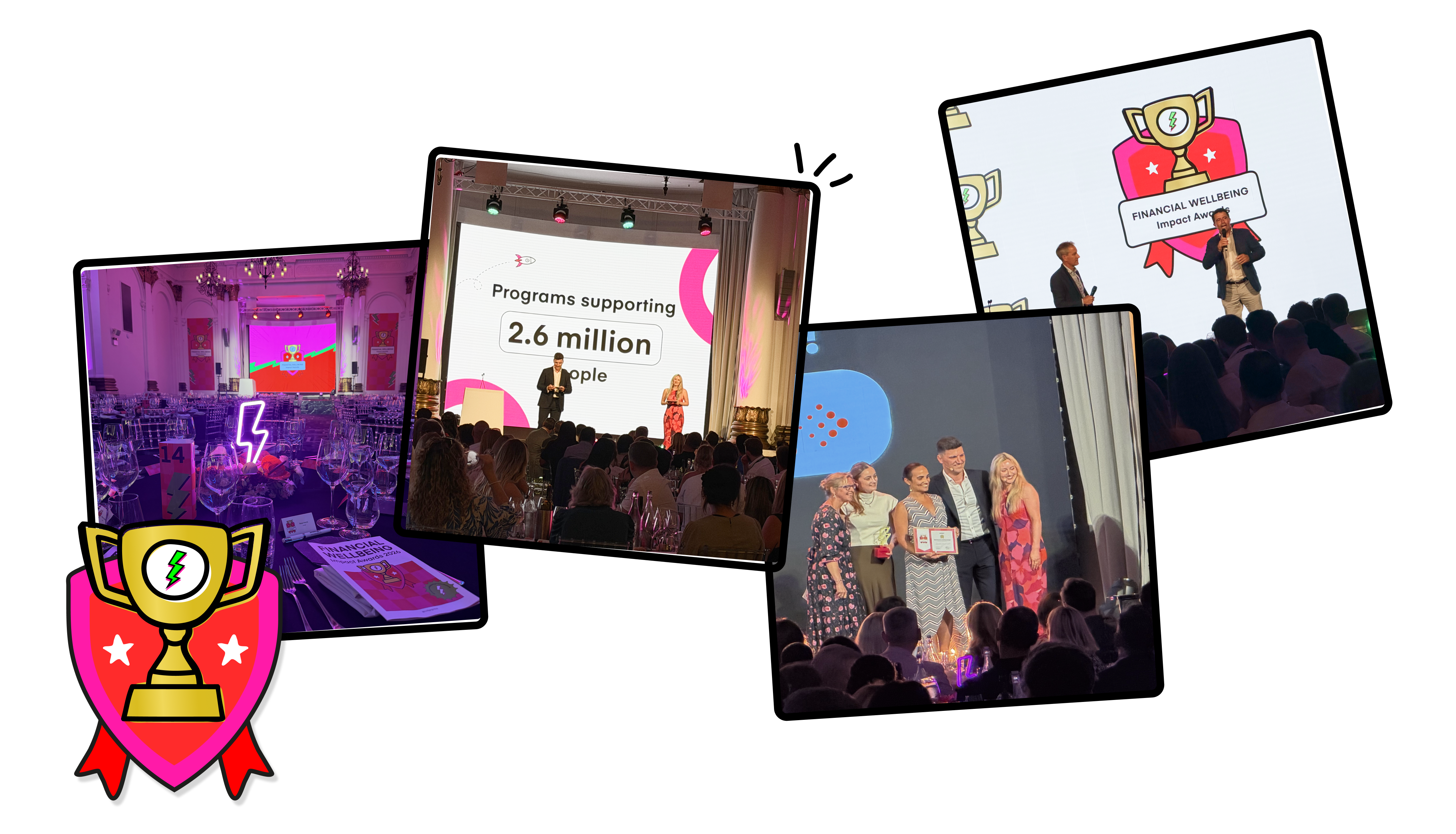 Winners of the Financial Wellbeing Impact Awards 2026