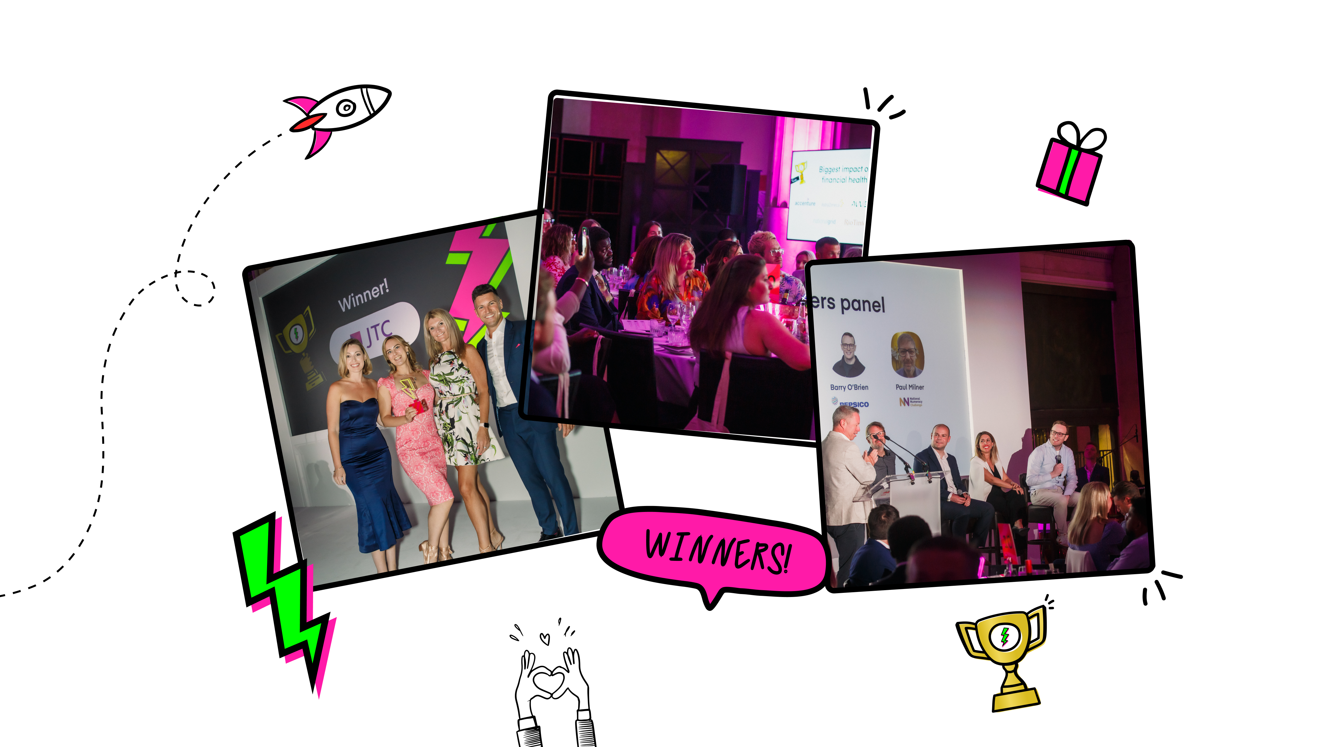 Winners of the Financial Wellbeing Impact Awards 2025